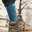 DOUBLE TREK GR "LYOCELL" HIGH SOCKS Blue