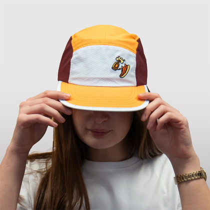 DBDB Orange/Bordeaux 5 Panel Cap