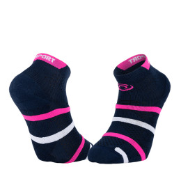 Short Padel Socks Blue/Pink