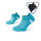 Pack x2 - Socquettes running ultra-courtes Light One bleu-noir