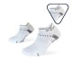 Pack x2 -Ultra low-cut running socks Light One white-white