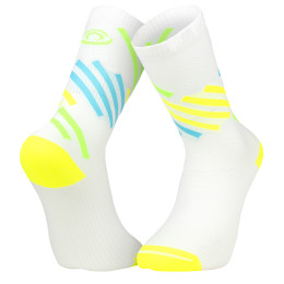 Chaussettes LIGHT RUN "MIAMI" Jaune/Vert