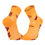 Chaussettes TRAIL ULTRA MID Orange/Bordeaux