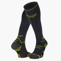 Calze a compressione Trail grigio/giallo