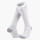 Calze a Light Run compressione blanco/grigio