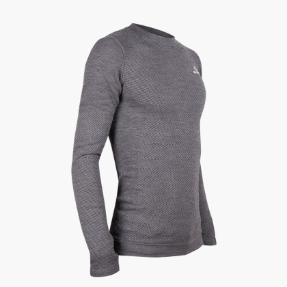 T-shirt manches longues RTECH MERINOS gris