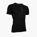 RTECH EVO2 t-shirt demi zip black