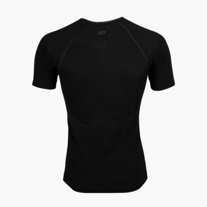 RTECH EVO2 t-shirt demi zip black