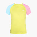 T-Shirt AERIAL Short Sleeve Yellow/Blue/Pink