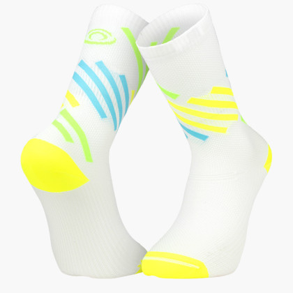 Chaussettes LIGHT RUN "MIAMI" Jaune/Vert