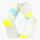 LIGHT RUN High Socks "MIAMI" Yellow/Green