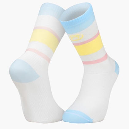 LIGHT RUN High Socks "IBIZA" Blue Pastel