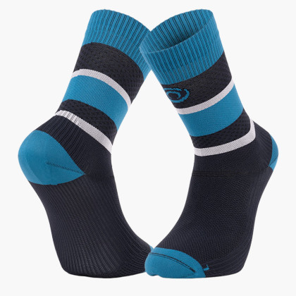 Calze alte LIGHT RUN Nero/Blu