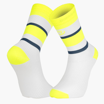 Chaussettes LIGHT RUN "IBIZA" Jaune/Bleu