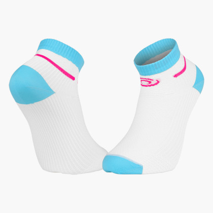 Socquettes Light Run Blanc/Turquoise