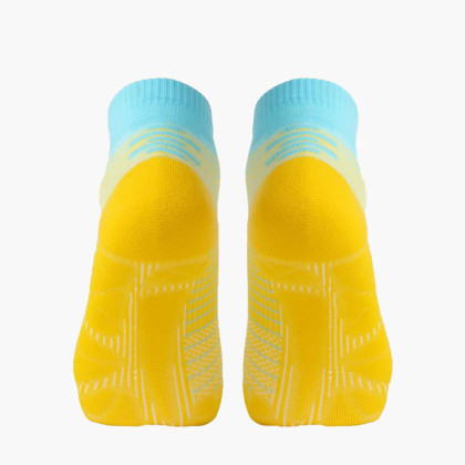 RUN MARATHON Low Socks Yellow/Blue