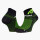 Calze corte running Light 3D nero/verde