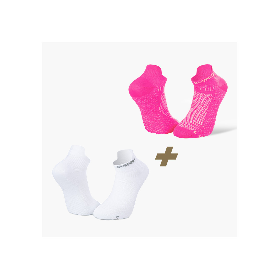 6 Paires Homme Coton Courtes Chaussettes pour Sport in Noires et Blanches