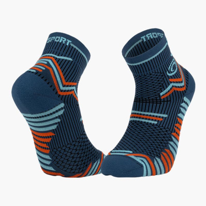Chaussettes TRAIL ULTRA Bleu/Orange