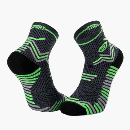 TRAIL ULTRA grey-green socks