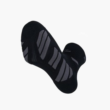 Chaussettes TRAIL ULTRA MID Noir/Gris