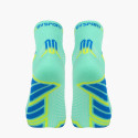 Chaussettes TRAIL ULTRA MID Turquoise/Bleu