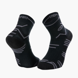 Chaussettes TRAIL ULTRA noir-gris