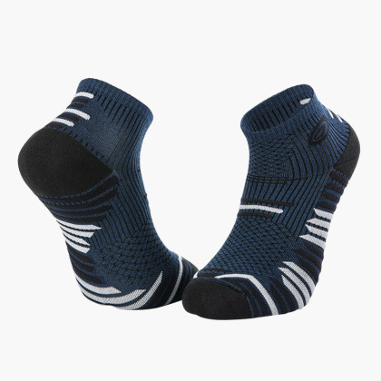 TRAIL ELITE blue-black ankle socks