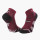 TRAIL ELITE bordeaux-black ankle socks