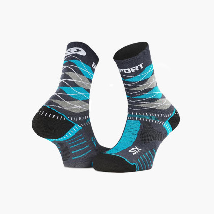 Chaussettes STX EVO "Burlington" gris/bleu - Collector Edition