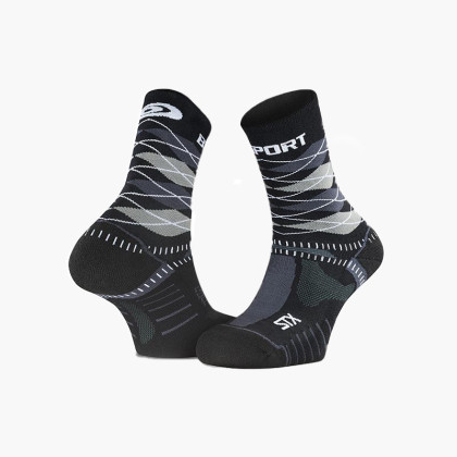 STX EVO Socks "Burlington" black/grey - Collector Edition