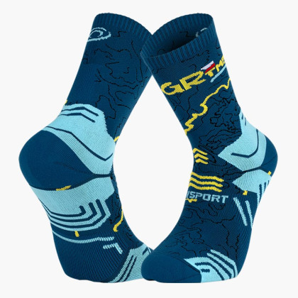 TREK GR TMB COLLECTOR HIGH SOCKS Blue/Yellow