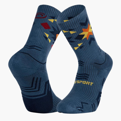 TREK GR HIGH SOCKS "LYOCELL" Aztec Blue