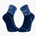 DOUBLE GR MID Hiking Socks Blue