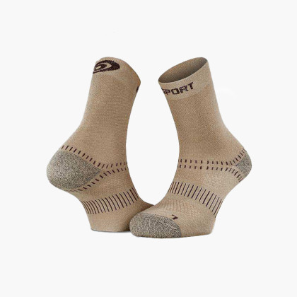 Double EVO hiking socks beige