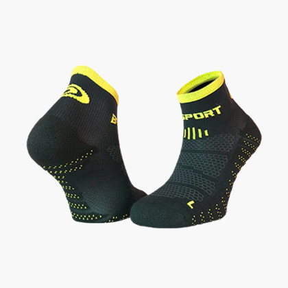 Calze corte SCR ONE EVO nero/giallo