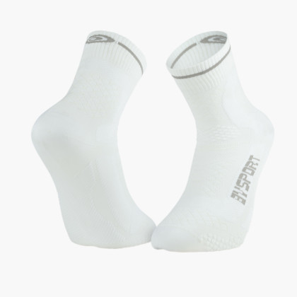 Chaussettes vélo Bike Elite blanc