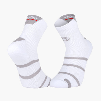 Chaussettes Padel haute Blanc/Gris