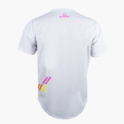 LIGHT Technical T-Shirt White/Pink