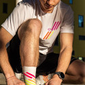 T-shirt tecnica LIGHT Bianco/Rosa