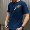 T-shirt LIGHT tecnico a maniche corte Navy/Arancione
