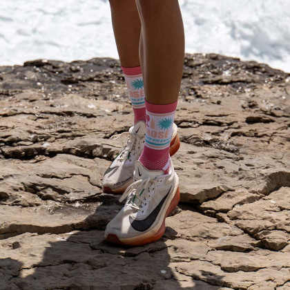 Chaussettes TRAIL ULTRA NUTRISOCKS ROSÉ - Collector