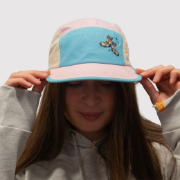 Casquette 5 panel DBDB Pastel Rose
