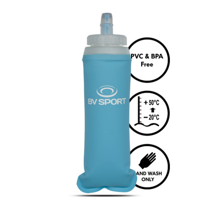 Flasque souple 500ml bleu