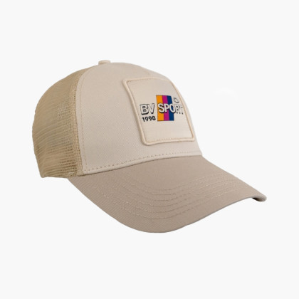 Casquette Trucker Retro Beige