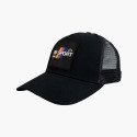 Retro black Trucker Cap