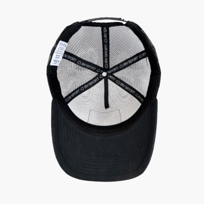 Retro black Trucker Cap