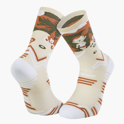 Chaussettes TRAIL ULTRA crême - Collector DBDB