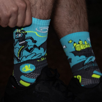 Chaussettes TRAIL ULTRA HIGH Night Fever - Collector DBDB