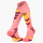 Chaussettes ski Slide Elite Rose/Orange